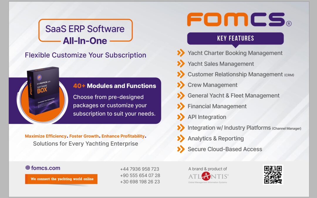 FOMCS® – The Ultimate ERP Software for Yacht Brokers & Fleet Managers
