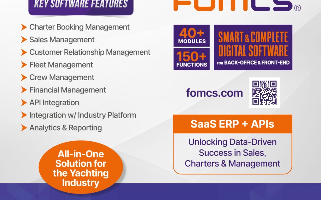 Atlantis Showcases Renewed FOMCS SaaS ERP at Boat Show Bodrum 2025