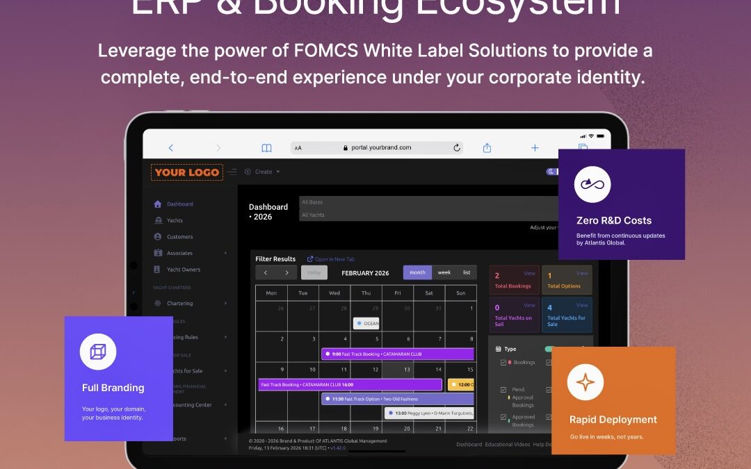 Scale Your Maritime Business with FOMCS White Label ERP & Booking Solutions